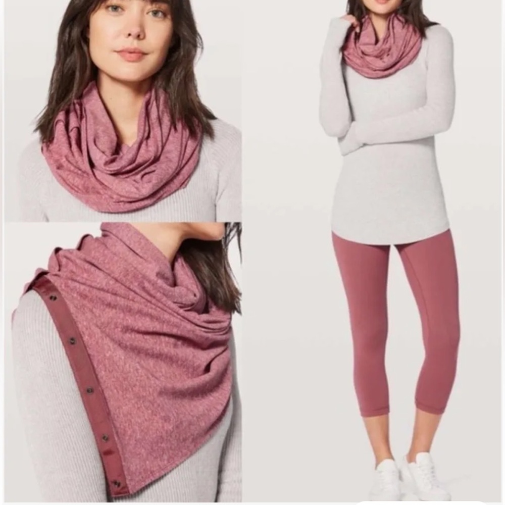 Lululemon Vinyasa infinity scarf Charcoal - Picture 4 of 4